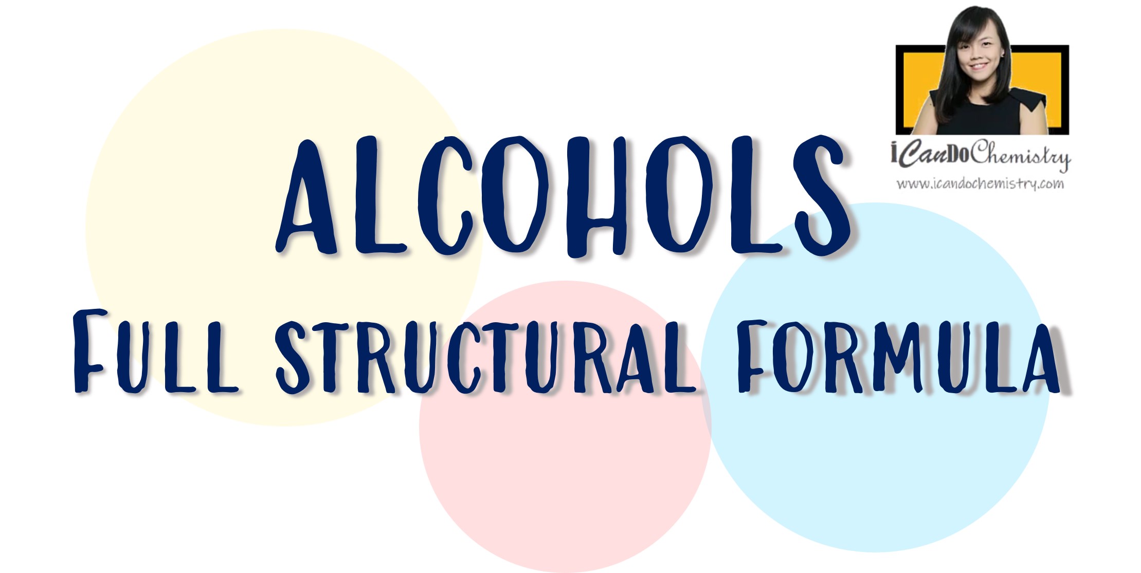 How to Draw Full Structural Formula of Alcohols